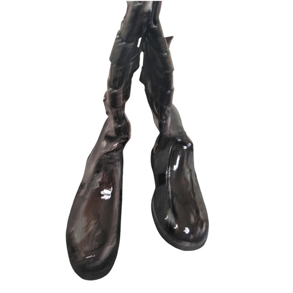 Ellie Shoes 1031 Darth 3-Buckle Men’s Boots – Black, LG (12/13), Knee-High Boots